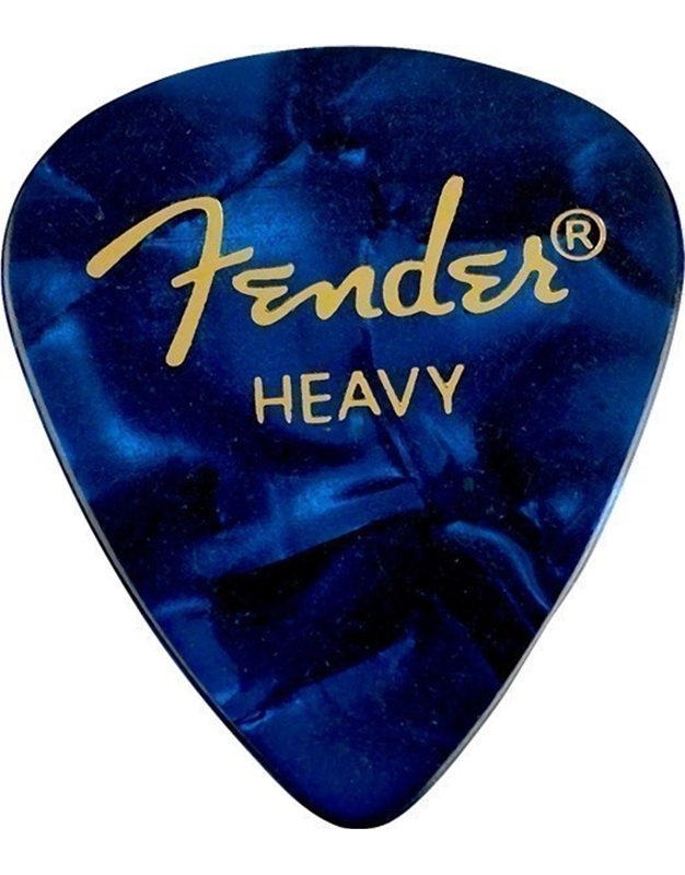 FENDER 351 Premium Celluloid Πέννες Heavy Blue Moto (12 τεμάχια)