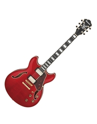 IBANEZ AS93FMTCD Hollow Body Transparent Cherry Red Electric Guitar