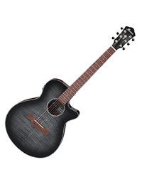 IBANEZ AEG70 TCH Transparent Charcoal Burst High Gloss Electric Acoustic Guitar