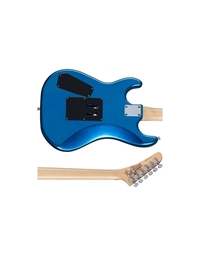 KRAMER Custom Graphics "Hot Rod" Baretta Blue Sparkle w/Flames Ηλεκτρική Κιθάρα
