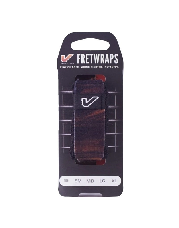 GRUVGEAR Fretwrap  FW-1PK-MED-SM Mute Χορδών Small Brown
