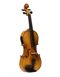 STAGG VN-4/4 ELEC Natural Electric Acoustic Violin with Gig Bag and Bow