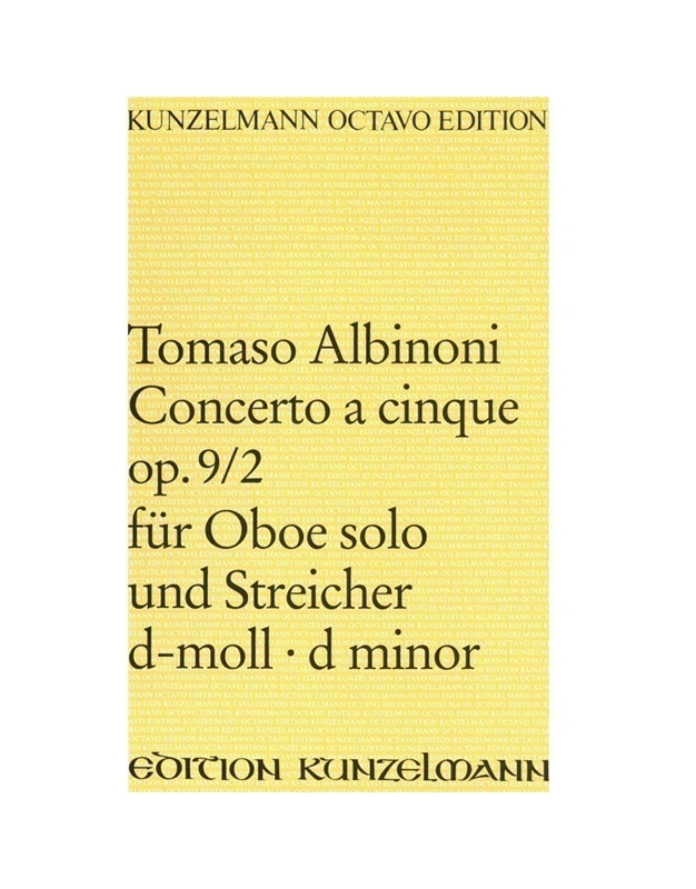 Albinoni – Concerto A Cinque OP.9 N.2