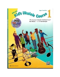 Alfred's Kid's Ukulele Course 1 B/DVD