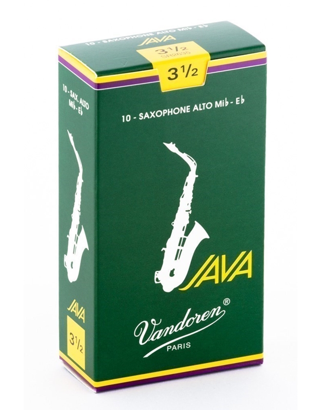 VANDOREN Java Green Alto Saxophone Reed No. 3.5 (1 piece)