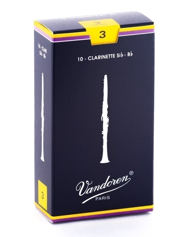 VANDOREN Traditional Clarinet Reed No. 3 (1 piece)