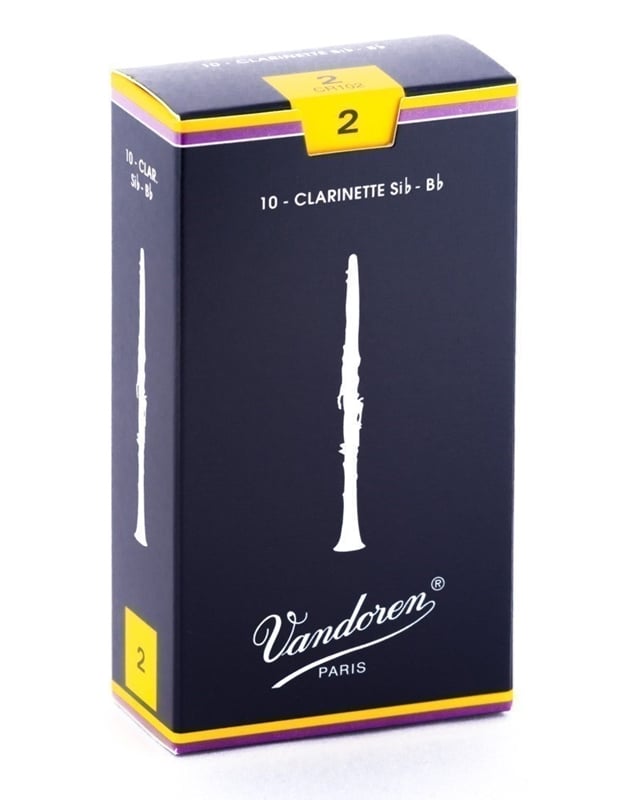 VANDOREN Traditional Clarinet Reed No. 2 (1 piece)