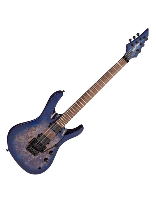 JACKSON Pro Series Signature Chris Broderick Soloist 6P Laurel Transparent Blue Ηλεκτρική Κιθάρα με Floyd Rose + Δώρο Eνισχυτής
