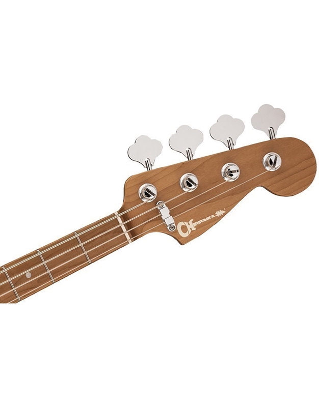 CHARVEL Pro-Mod San Dimas Bass PJ IV Caramelized Maple Metallic Black Electric Bass