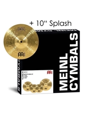 MEINL HCS141620+10 Cymbal Set 14/16"/20" cymbals and a free 10" Splash cymbal