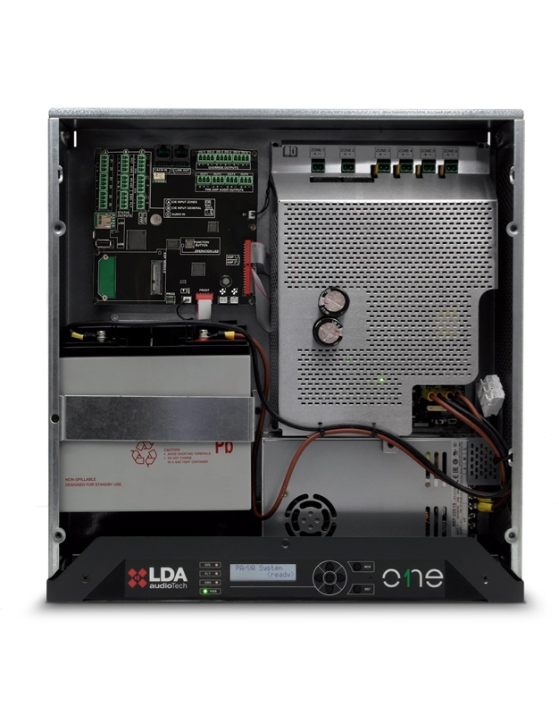 LDA One Complete PA system and voice evacuation,