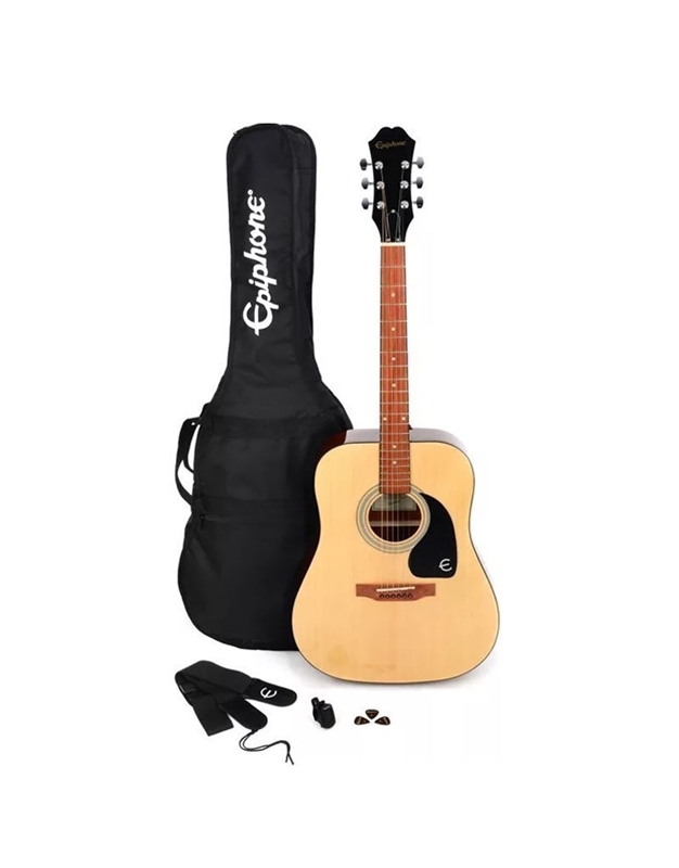 EPIPHONE Songmaker DR-100 Natural Pack Acoustic Guitar