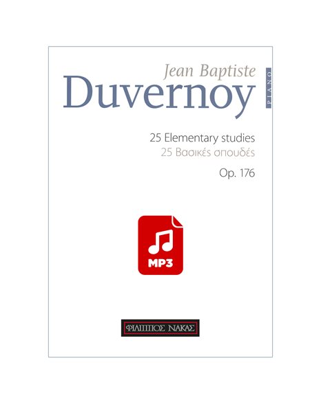 Duvernoy Jean Baptiste - 25 Elementary studies  Op. 176 MP3