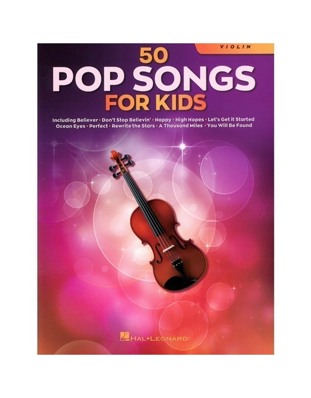 50 Pop Songs For Kids (Violin)