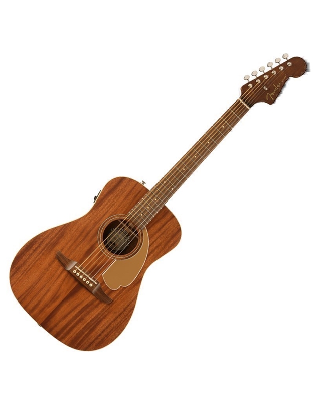 FENDER FSR Malibu Player Walnut All Mahogany Electric Acoustic Guitar