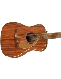 FENDER FSR Malibu Player Walnut All Mahogany Electric Acoustic Guitar