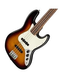 FENDER Player Jazz Bass Fretless Pau Ferro 3-Color Sunburst Άταστο Ηλεκτρικό Μπάσο