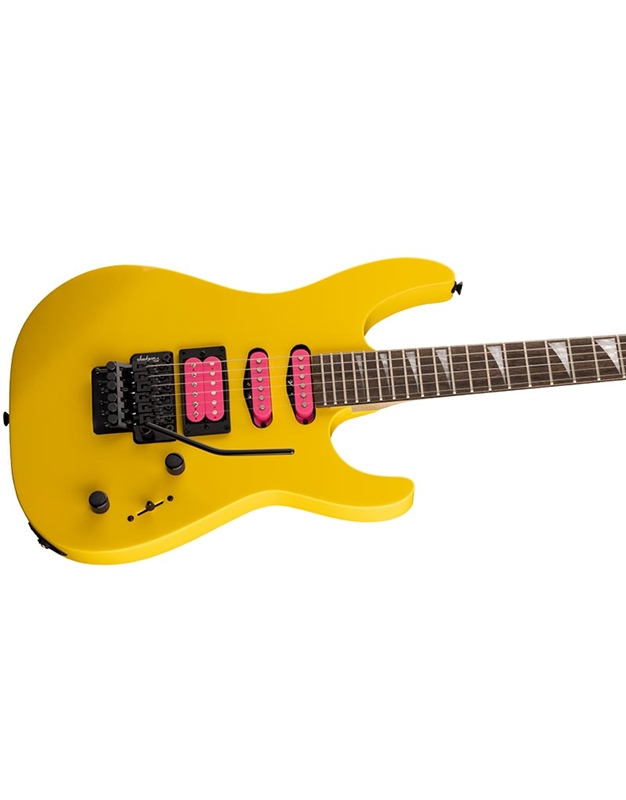 JACKSON DK3XR X Series Dinky HSS Caution Yellow Electric Guitar