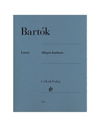 Bela Bartok - Allegro Barbaro / Henle Verlag Edition