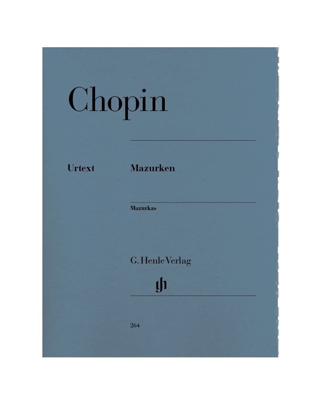 CHOPIN Mazurkas Complete /  Edition Henle Verlag- Urtext