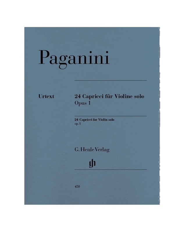 Nikolo Paganini - 24 Capricci Op. 1 / Henle Verlag Edition