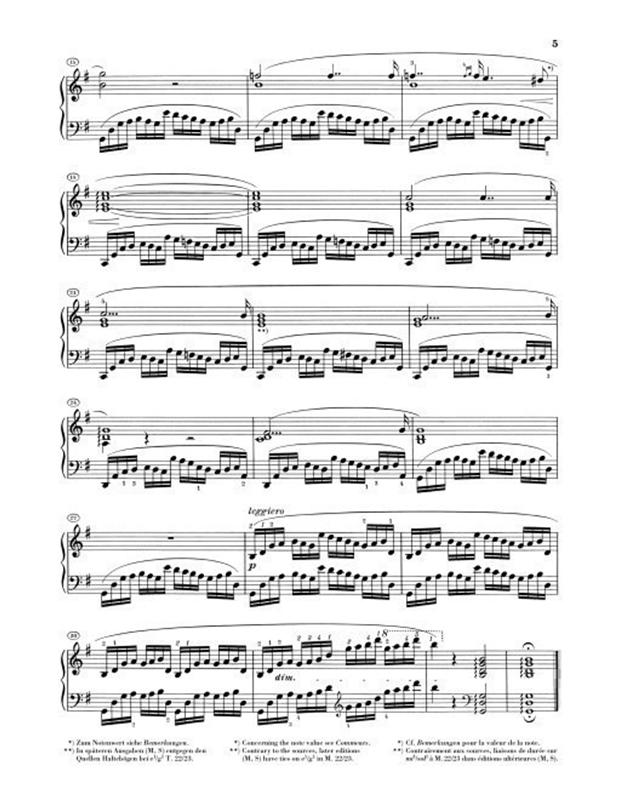 Frederic Chopin - Preludes/ Henle Verlag Editions - Urtext