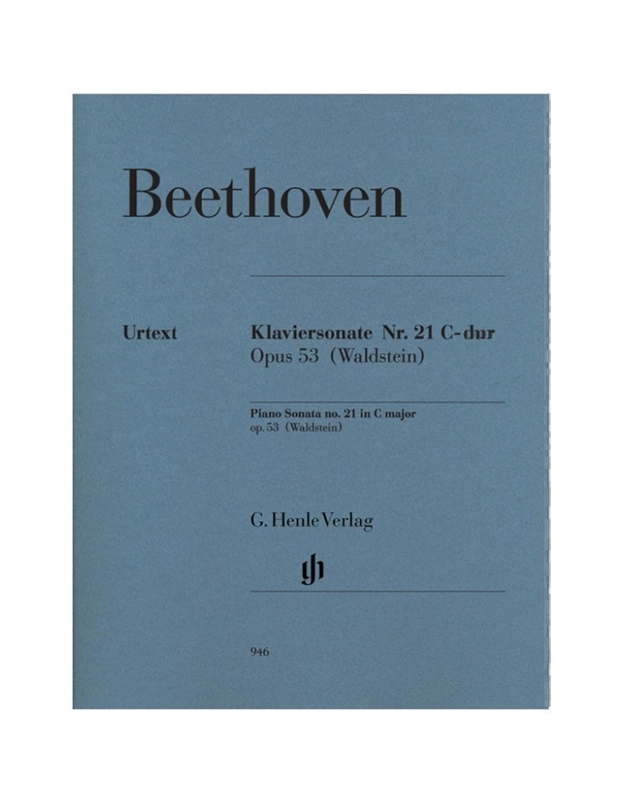 Beethoven Sonata Cmaj op.53 / Henle Verlag Editions - Urtext