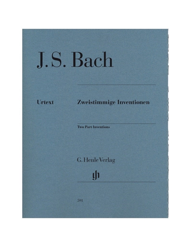 BACH J.S. - Two Part Inventions/ Εκδόσεις Henle Verlag - Urtext