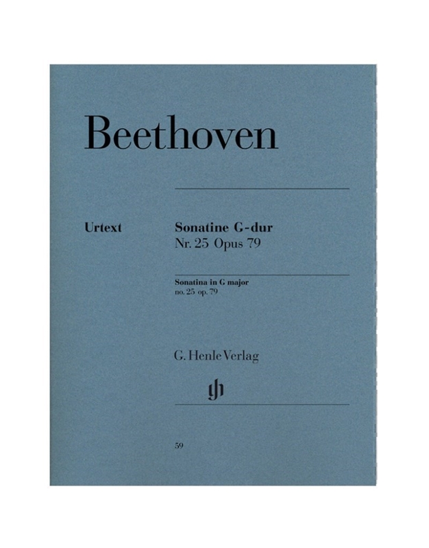 Beethoven Sonatina op.79/ Henle Verlag- Urtext