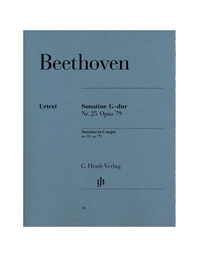 Beethoven Sonatina op.79/ Εκδόσεις Henle Verlag- Urtext