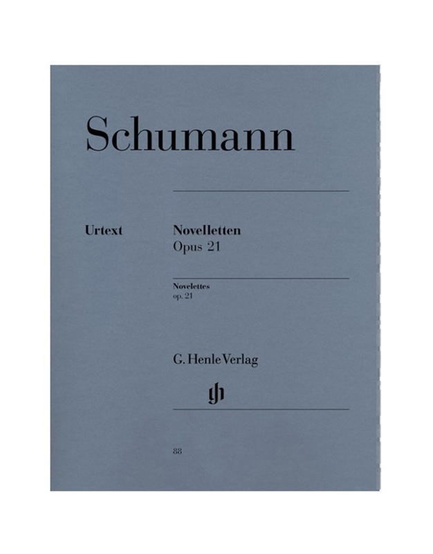 Robert Schumann - Novellettes Op. 21/ Henle Verlag- Urtext Editons