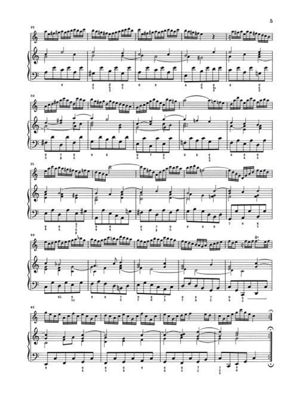 Johann Sebastian Bach - Flute Sonatas Volume II / Εκδόσεις Henle Verlag