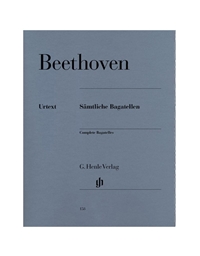 Ludwig Van Beethoven - Complete Bagatelles/ Εκδόσεις Henle Verlag- Urtext
