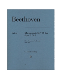 Beethoven Sonata OP 10.N.3 / Εκδόσεις Henle Verlag- Urtext