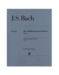 BACH J.S. Das Wohltemperierte No.1 / Editions Henle Verlag- Urtext