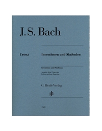 Bach J.S - Inventionen und Sinfonien / Editions Henle Verlag- Urtext