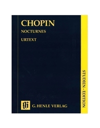 Frederic Chopin - Nocturnes / Studien Edition/ Henle Verlag Editions - Urtext
