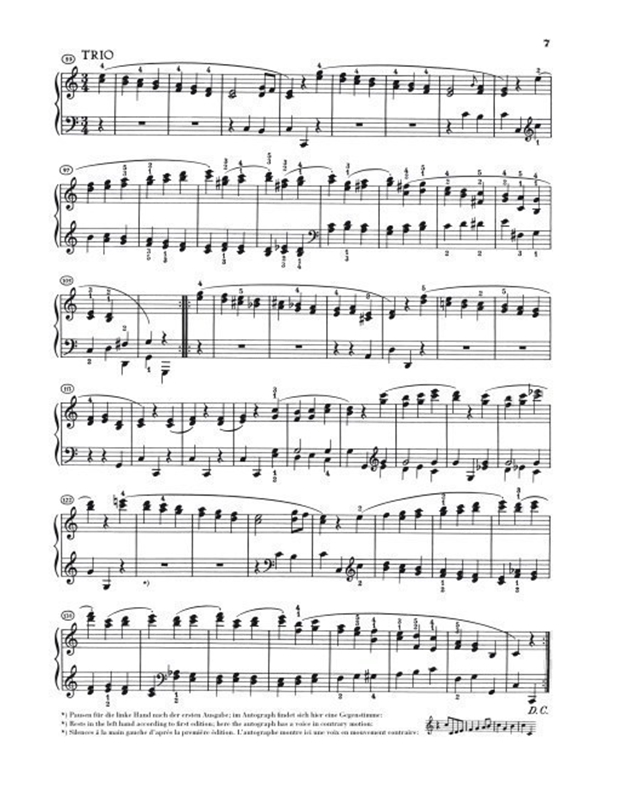 Ludwig Van Beethoven - Complete Bagatelles/ Εκδόσεις Henle Verlag- Urtext