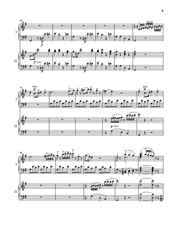 Mozart Piano Concert in G major /  Henle Verlag Editions - Urtext