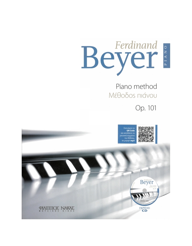 Beyer Ferdinand - Piano Method Op.101 BK / CD / MP3