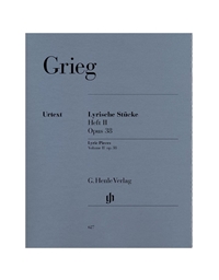 Grieg Lyric Pieces N.2 op.38/ Εκδόσεις Henle Verlag- Urtext