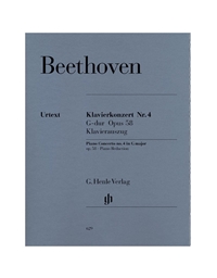 Beethoven Concerto  N.4 Gmaj op.58 / Henle Verlag Editions - Urtext