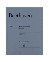 Ludwig Van Beethoven - Piano Sonatas Volume II/ Henle Verlag Editions - Urtext