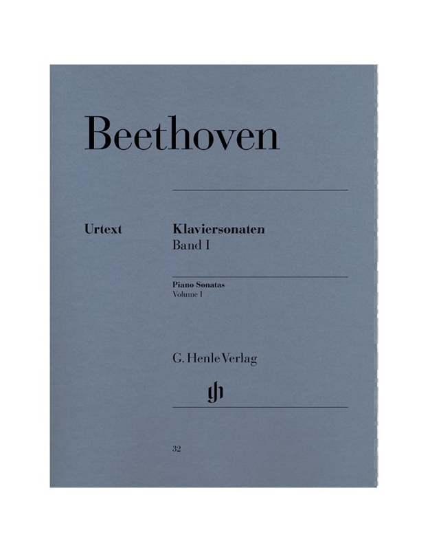 Ludwig Van Beethoven - Piano Sonatas Vol I/ Εκδόσεις Henle Verlag- Urtext