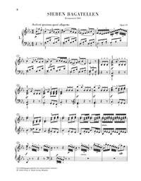 Ludwig Van Beethoven - 7 Bagatelles Op. 33/ Εκδόσεις Henle Verlag- Urtext