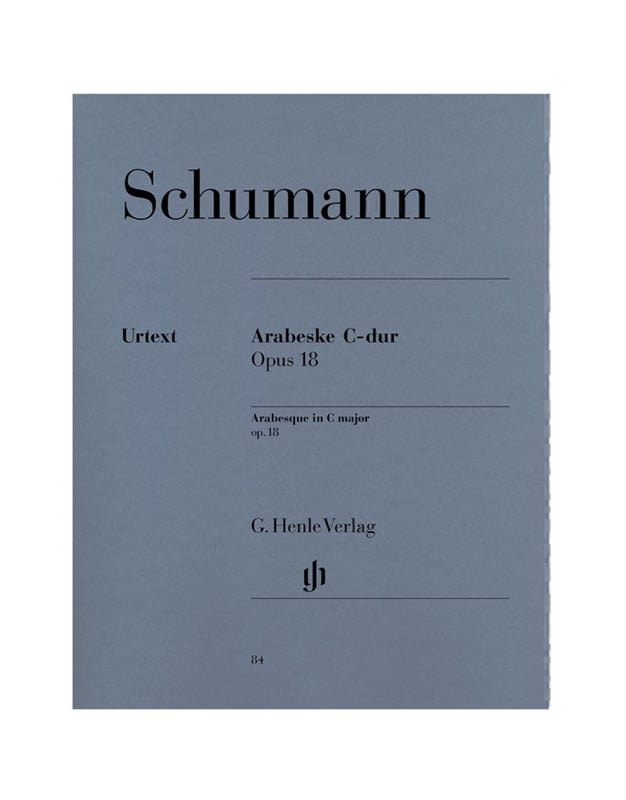 Robert Schumann - Arabesque C Major Op. 18/ Eκδόσεις Henle Verlag- Urtext