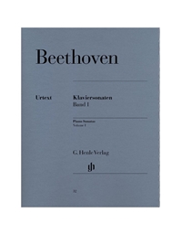 Ludwig Van Beethoven - Piano Sonatas Vol I - Πανόδετο/ Henle Verlag Editions - Urtext