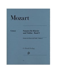 Wolfgang Amadeus Mozart - Sonatas For Piano And Violin Vol I/ Henle Verlag Εditions- Urtext