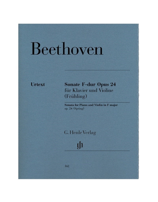 Ludwig Van Beethoven - Sonata For Piano And Violin F Major Op. 24 / Εκδόσεις Henle Verlag