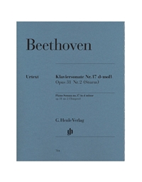 Beethoven Sonata Dmin op.31 N.2 - TEMPEST / Henle Verlag Editions - Urtext